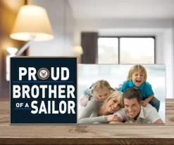 U.S. Navy Proud Brother Floating Picture Frame