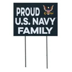 U.S. Navy Proud Family 18 x 24 inch Lawn Sign