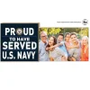 U.S. Navy Proud To Have Served Floating Picture Frame