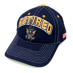 U.S. Navy Retired USN Embroidered Cap