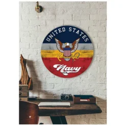 U.S. Navy Retro 20 x 20 inch Wood Sign- Made In The USA