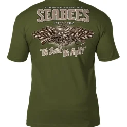 US Navy Seabees 'Vintage' 7.62 Design Battlespace Men's T-Shirt