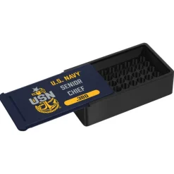 U.S. Navy Senior Chief Petty Officer 3D Printed Storage Boxes - USA Made - Officially Licensed