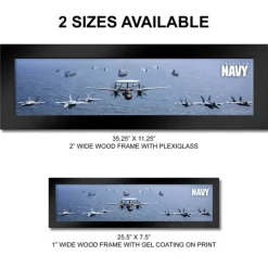 U.S. Navy Ships Framed Print