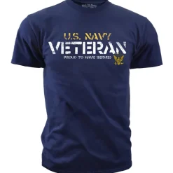 U.S. Navy Veteran - Proud to Have Served T-Shirt - US Navy Men's T-Shirt