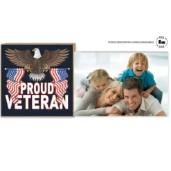 U.S. Proud Veteran Floating Picture Frame
