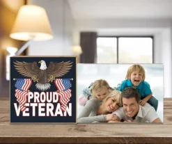 U.S. Proud Veteran Floating Picture Frame