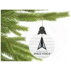 U.S. Space Force Logo Christmas Ornament - Made In The USA