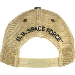 US Space Force Logo Vintage Trucker Hat