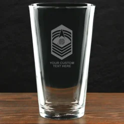 US Space Force 'Pick Your Design' Personalized 16 oz. Pint Glass