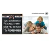 U.S. Veteran Never Forget Floating Picture Frame