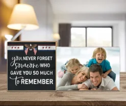 U.S. Veteran Never Forget Floating Picture Frame