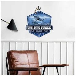USAF Air Power Badge 20 x 20 inch Sign