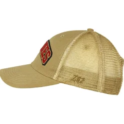 USMC Arched Semper Fi Vintage Trucker Hat - Khaki