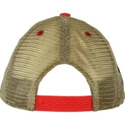 USMC Arched Semper Fi Vintage Trucker Hat - Red