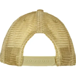USMC Arched Semper Fi Vintage Trucker Hat - Khaki