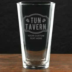 USMC 'Build Your Glass' Personalized 16 oz. Pint Glass