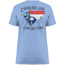 USMC 'Carolina Girl' 7.62 Design Women's T-Shirt