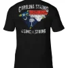 USMC 'Carolina Strong' 7.62 Design Battlespace Men's T-Shirt Black