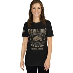 USMC Devil Dog Bar & Grill T-Shirt
