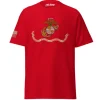 USMC Distressed Flag Men's Tee