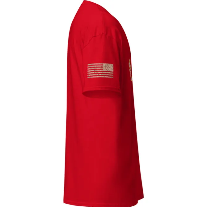 USMC Distressed Flag Men's Tee