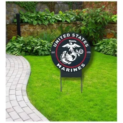 USMC Eagle Globe & Anchor 20 x 20 inch Lawn Sign