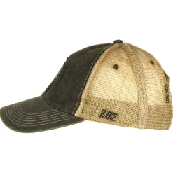USMC 'Eagle, Globe, and Anchor' Vintage Trucker Hat - Black