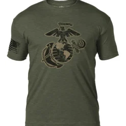 USMC EGA 'Distressed' 7.62 Design Battlespace Men's T-Shirt