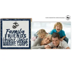 USMC Family Friends Marines Floating Picture Frame