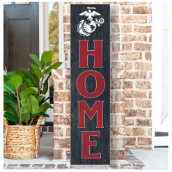 USMC Home 11 x 46 inch Indoor Outdoor Sign