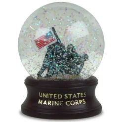 USMC Iwo Jima Mini Snow Globe