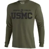 USMC Long Sleeve - United States Marines Basic Long Sleeve - Men's Long Sleeve