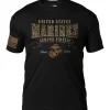 USMC MARPAT Arched Semper Fi 7.62 Design Battlespace Men's T-Shirt