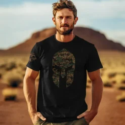 USMC MARPAT Spartan 7.62 Design Men's T-Shirt
