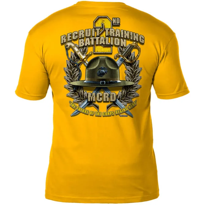 USMC MCRD San Diego 2nd Battalion 7.62 Design Men's T-Shirt