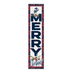 USMC Merry Christmas 11 x 46 inch Indoor Outdoor Sign
