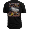 USMC My Son is a Marine T-Shirt - United States Marines Corps Men's USMC T-Shirt