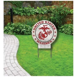 USMC Paint 20 x 20 inch Yard Sign