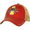 USMC Parris Island 1st Training Battalion Trucker Cap Vintage Red