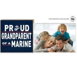 USMC Proud Grandparent Floating Picture Frame