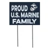 USMC Proud Marines Family 18 x 24 inch Lawn Sign