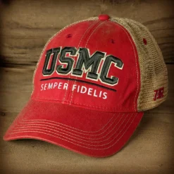 USMC 'Semper Fidelis' Vintage Trucker Hat