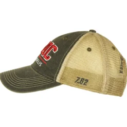 USMC 'Semper Fidelis' Vintage Trucker Hat - Black