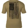 USMC Tactical Flag 7.62 Design Men's Marines T-Shirt