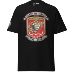 USMC 249th Birthday Shield Men's Tee