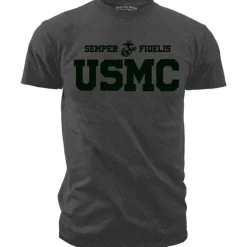 USMC T-Shirt - United States Marines Basic P/T Shirt - Men's Marine Corps Shirt