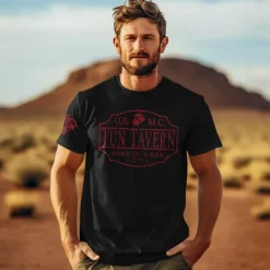 USMC Tun Tavern 7.62 Design Men's T-Shirt