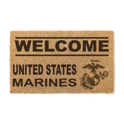 USMC Welcome 18 x 30 inch Coir Doormat