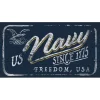 USN Freedom USA 11 x 20 inch Sign